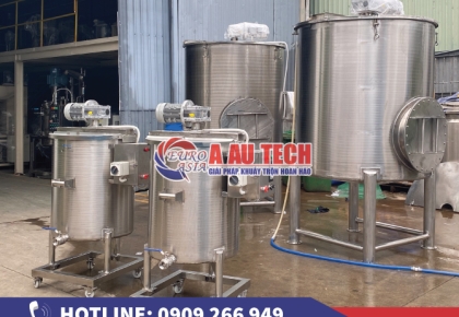 Bứt phá sản xuất với bồn khuấy trộn nước giặt công nghệ cao