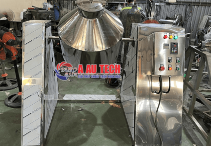 Máy trộn bột khô dạng trống – Giải pháp phối trộn hiệu quả cho sản xuất công nghiệp
