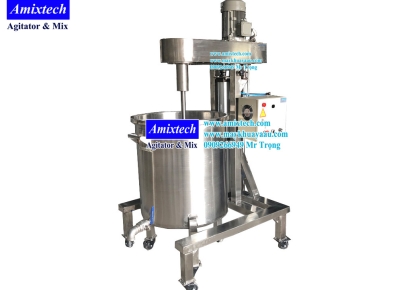 Máy khuấy inox nâng hạ