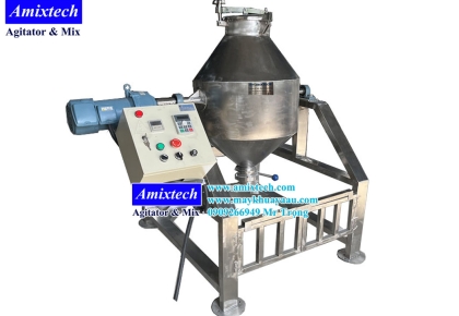 Máy trộn bột dạng trống xoay