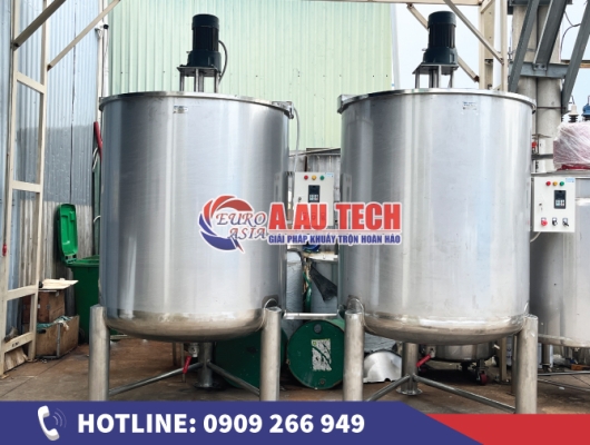 Tư vấn chọn bồn khuấy giá tốt, phù hợp mọi nhu cầu khuấy trộn
