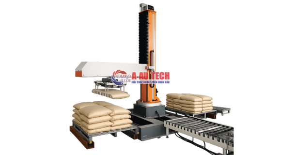 Robot xếp pallet đế xoay