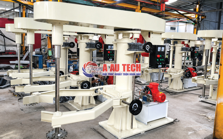 Dự án thiết bị sản xuất sơn tại Bắc Ninh