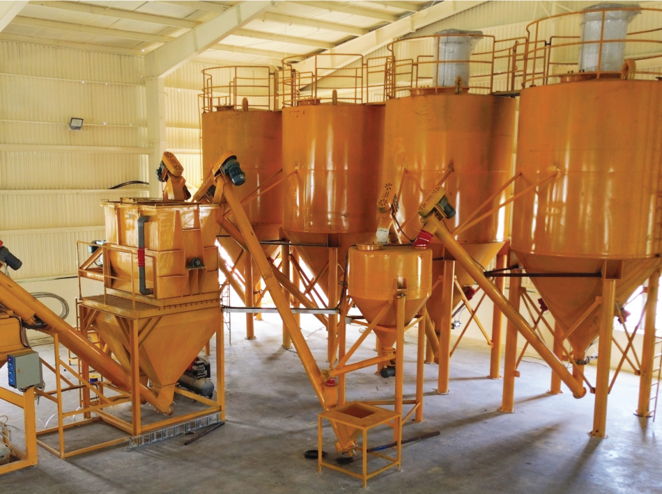 Xây dựng nhà máy sản xuất bột xây dựng