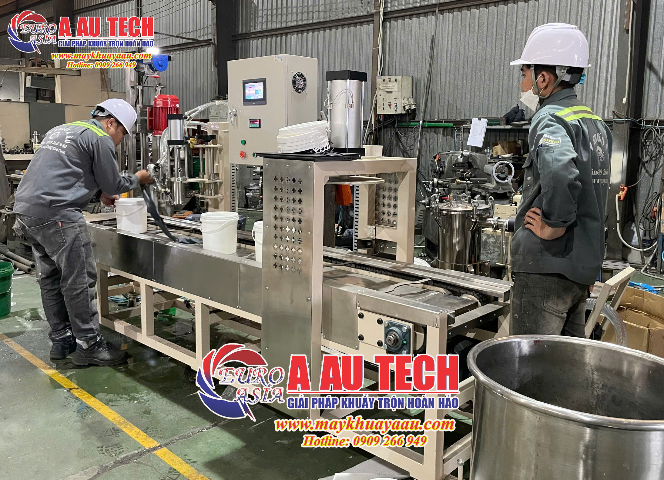 Máy chiết rót sơn