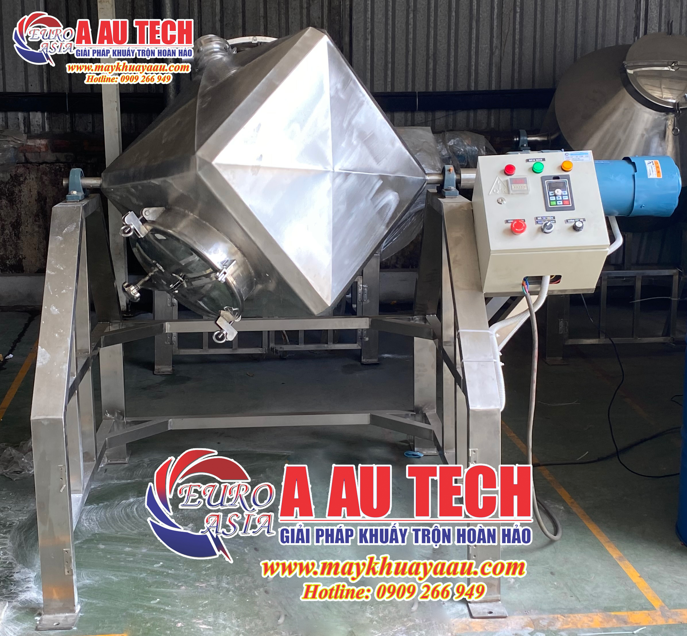 Máy trộn lập phương