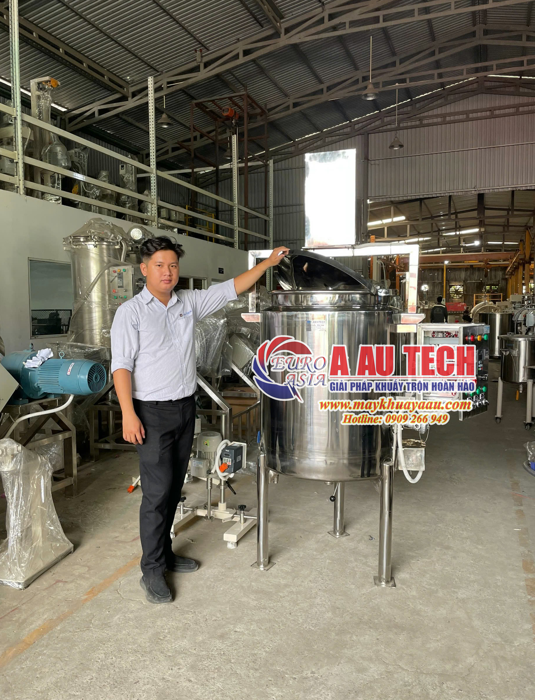 bồn khuấy gia nhiệt 