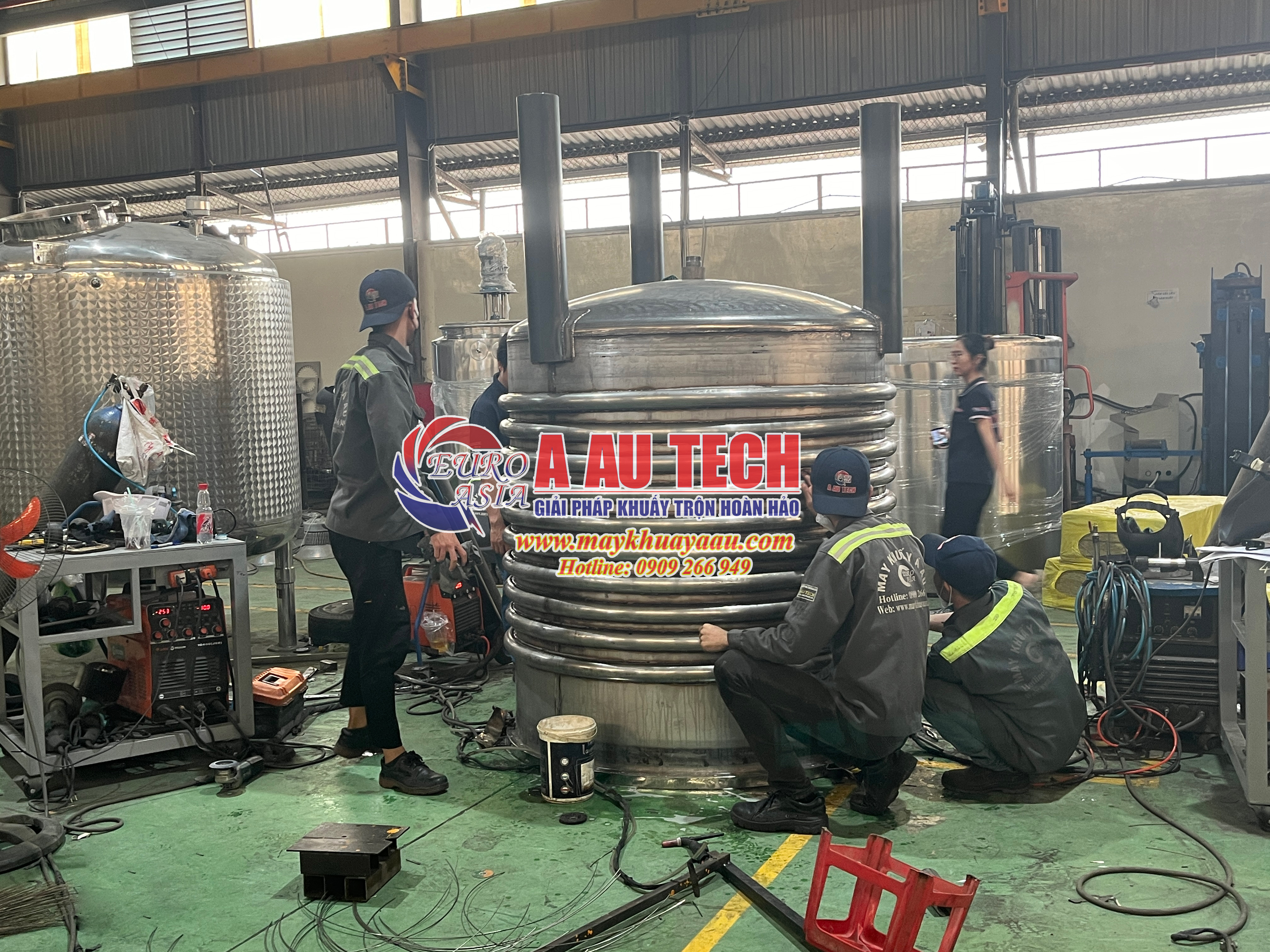 Bồn gia nhiệt lò hơi