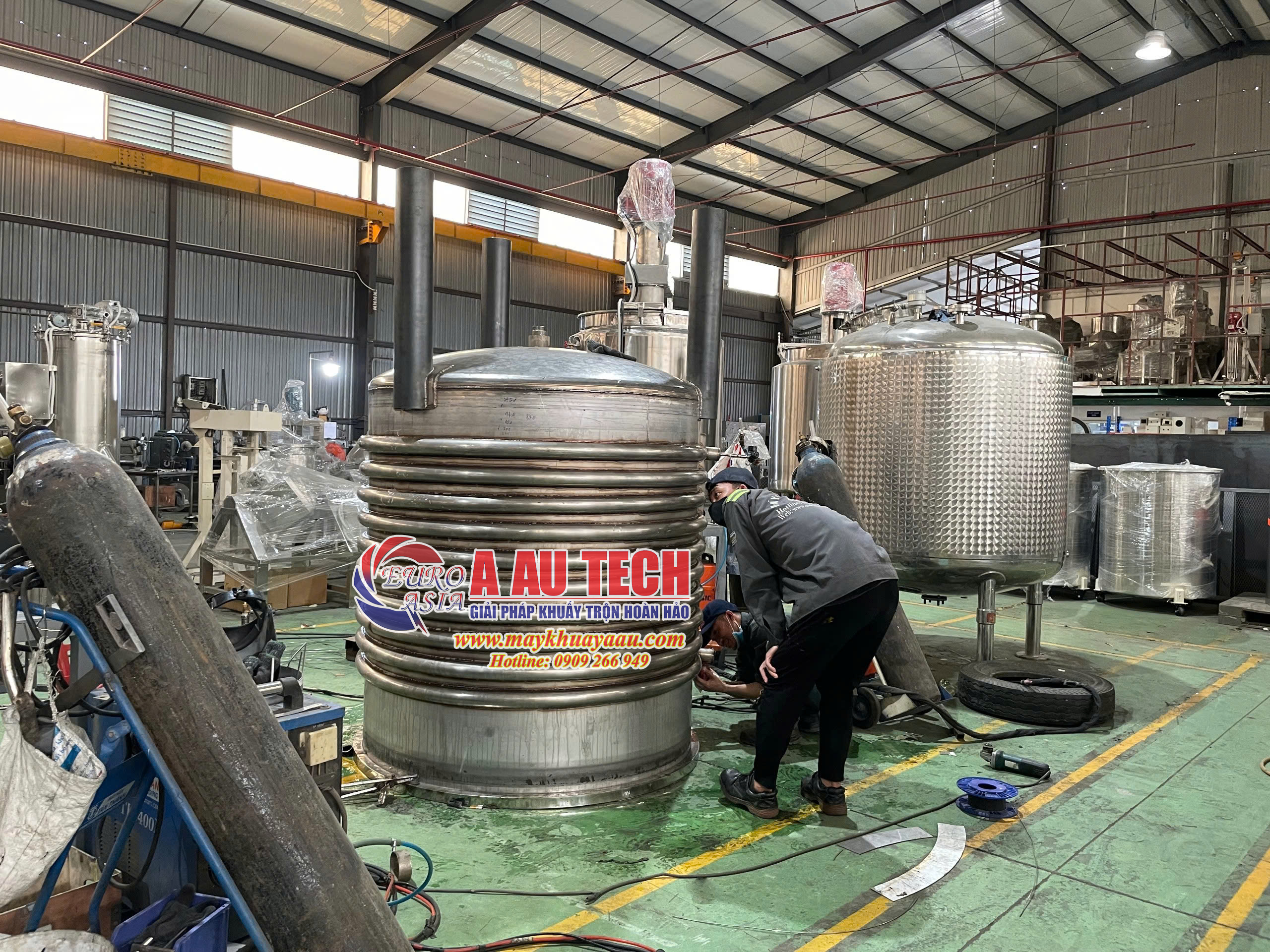 Bồn gia nhiệt lò hơi