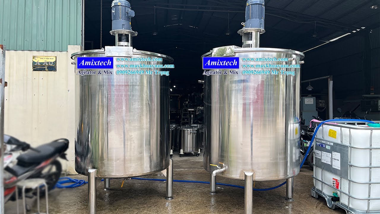 Bồn khuấy inox
