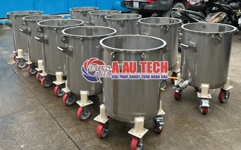 Bồn inox chứa thực phẩm