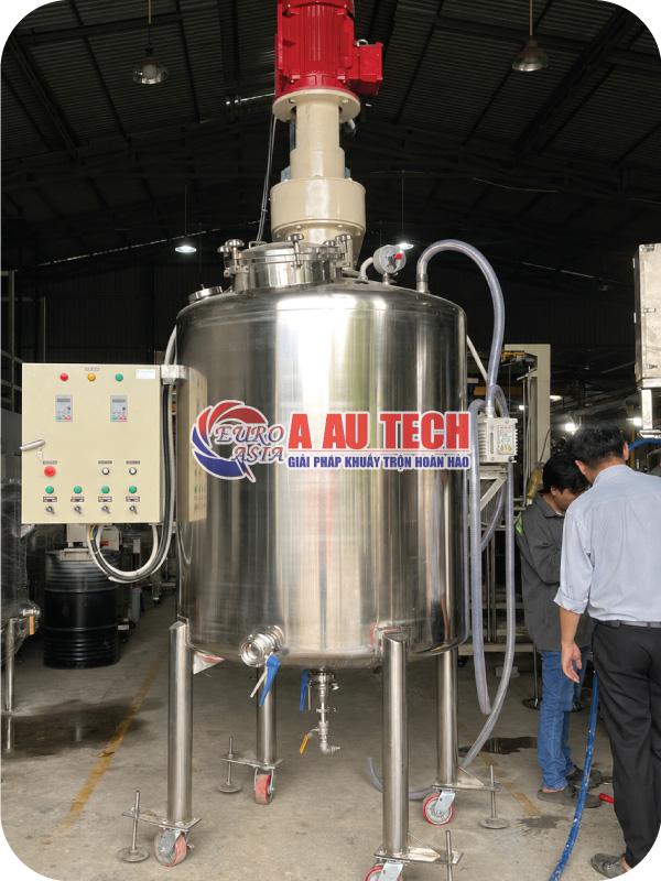 bồn đồng hóa cánh quét hút chân không