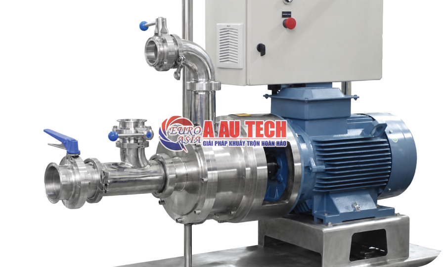 Hệ thống bồn kết hợp bơm đồng hóa