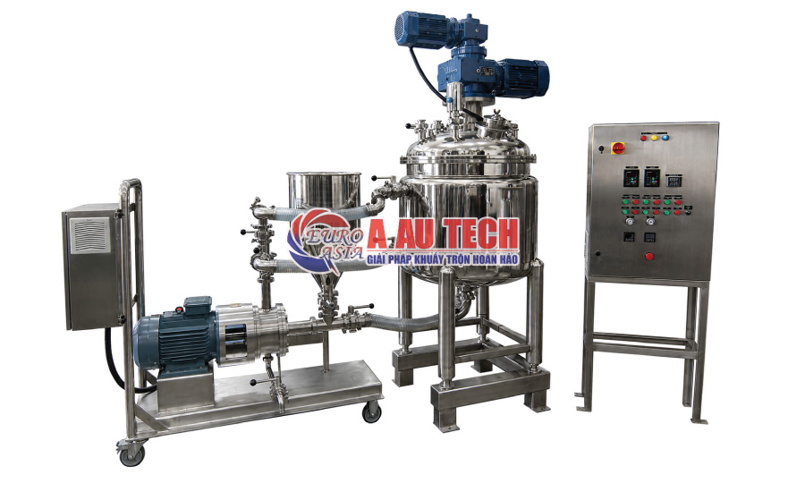 Hệ thống bồn kết hợp bơm đồng hóa