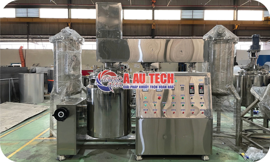 máy đồng hóa hút chân không