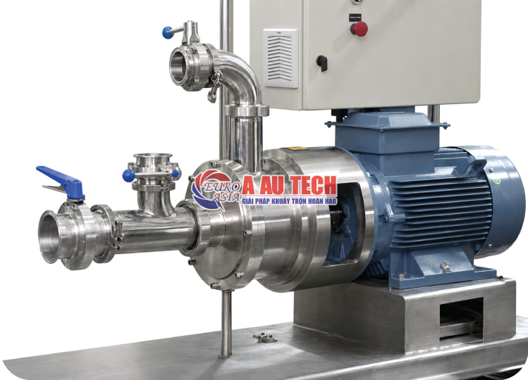 Máy khuấy đặc kết hợp bơm đồng hóa