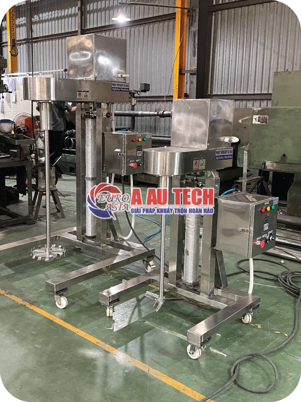 Máy khuấy khung inox