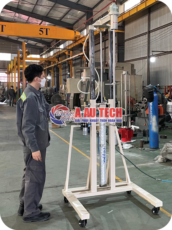 Máy khuấy khí nén 200 lít