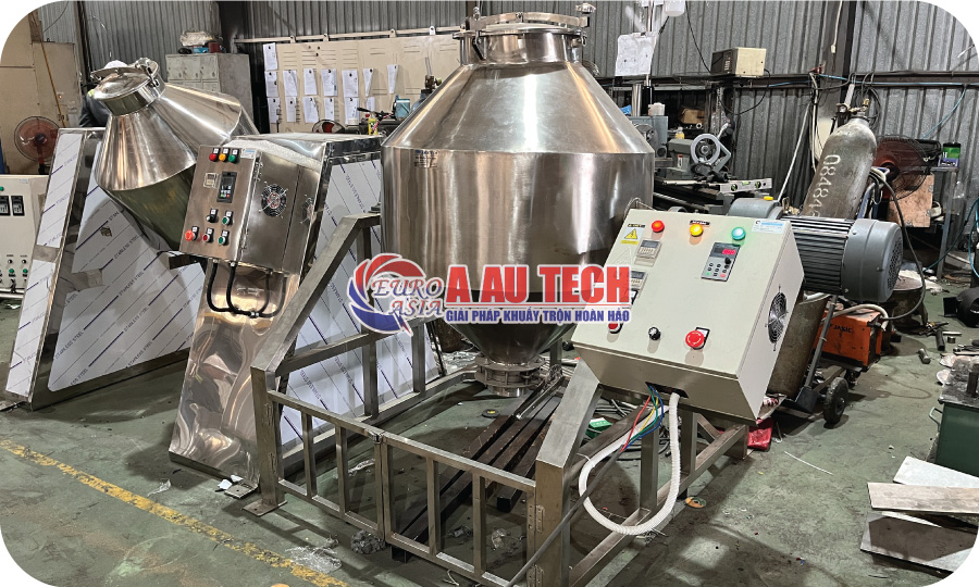 Bồn trộn thuốc dạng trống