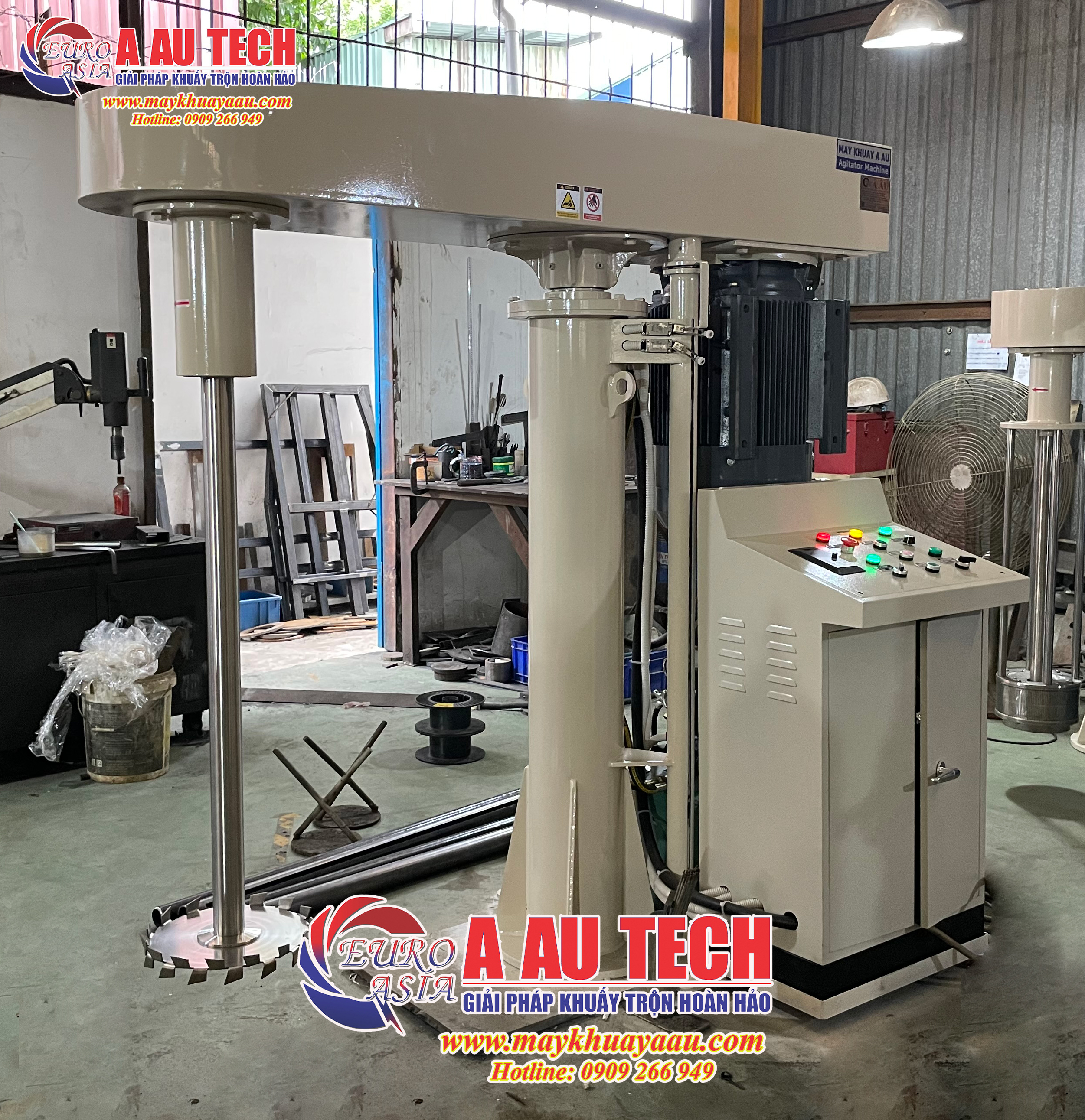 Máy khuấy phân bón 500 lít