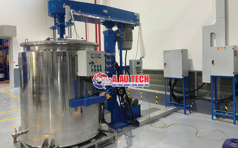 máy khuấy trộn sơn công nghiệp