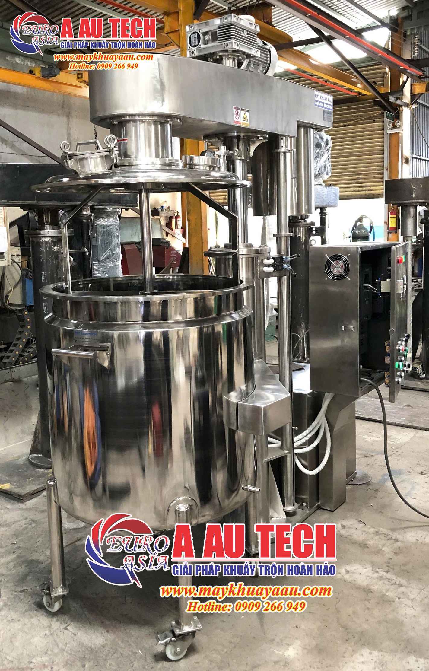 Máy khuấy thục phẩm inox