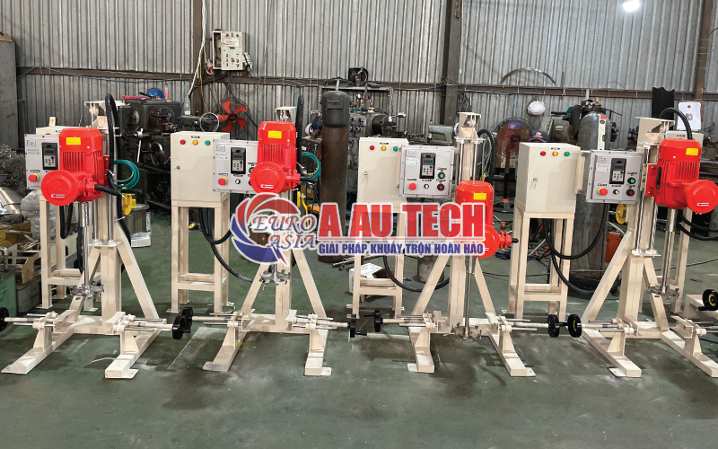 Máy khuấy sơn phòng nổ 