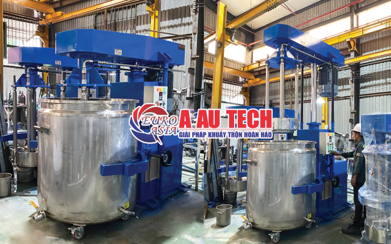 Máy nghiền sơn rổ bi