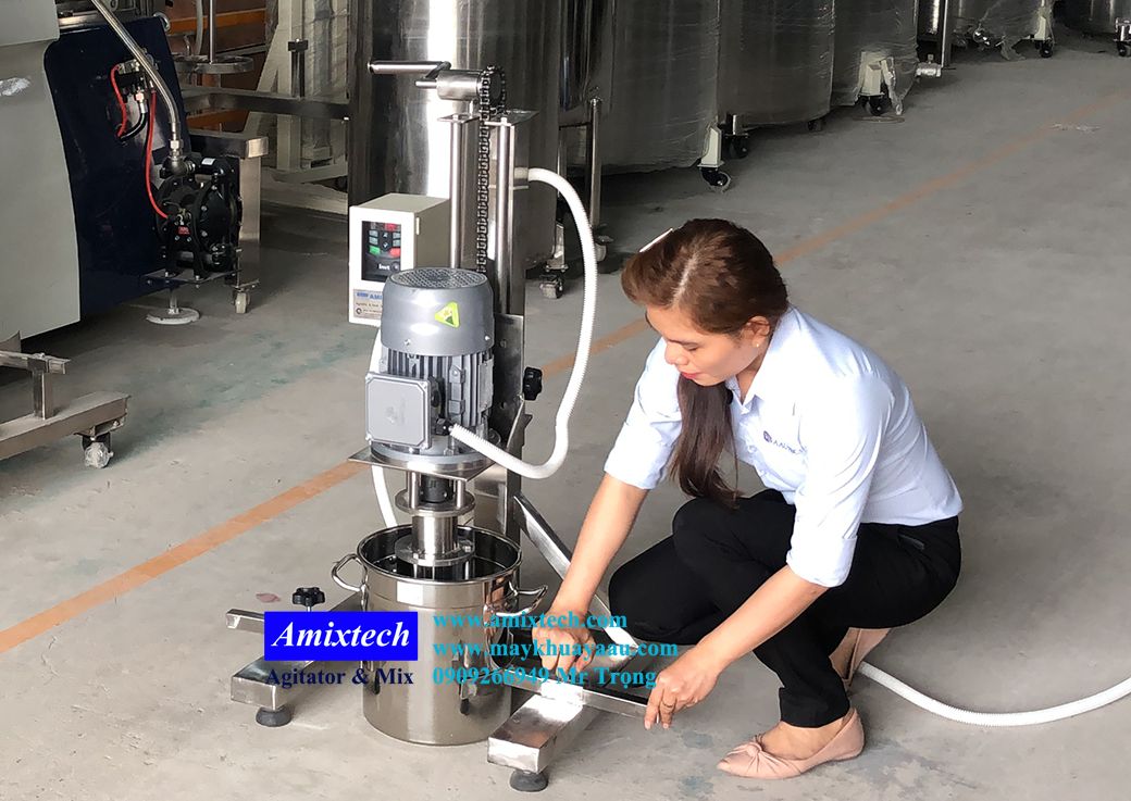 Máy nhũ hóa thí nghiệm 