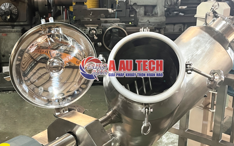 Cánh máy trộn bột khô hình chữ V