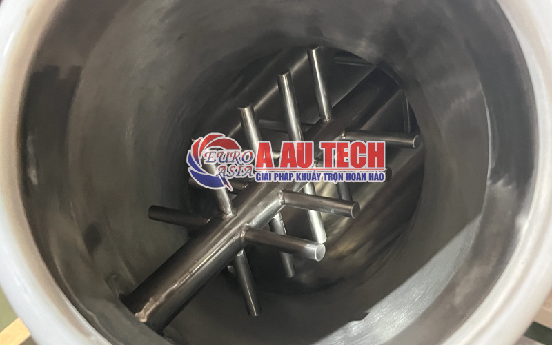 Cánh máy trộn bột khô hình chữ V