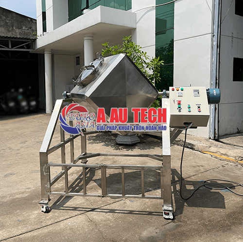 máy trộn bột hình lập phương 200kg