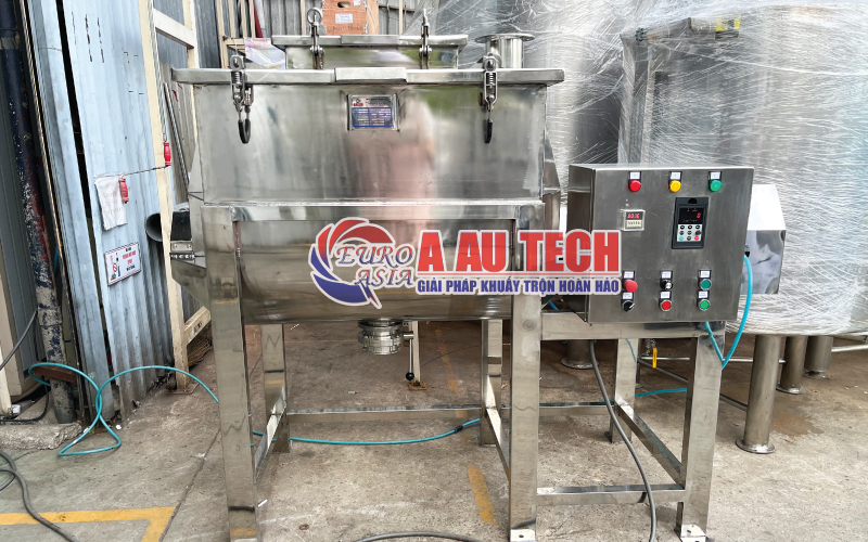 Máy trộn thực phẩm 200kg nằm ngang