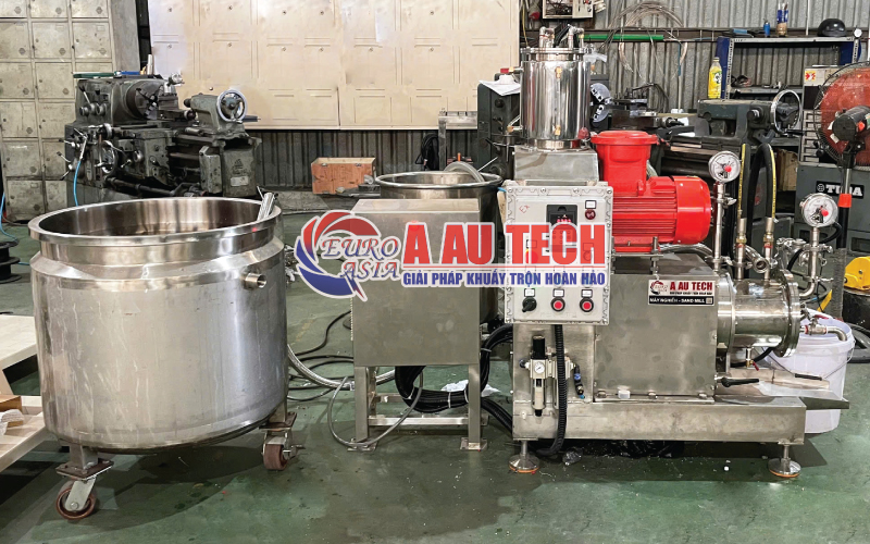 Máy nghiền sơn khung inox