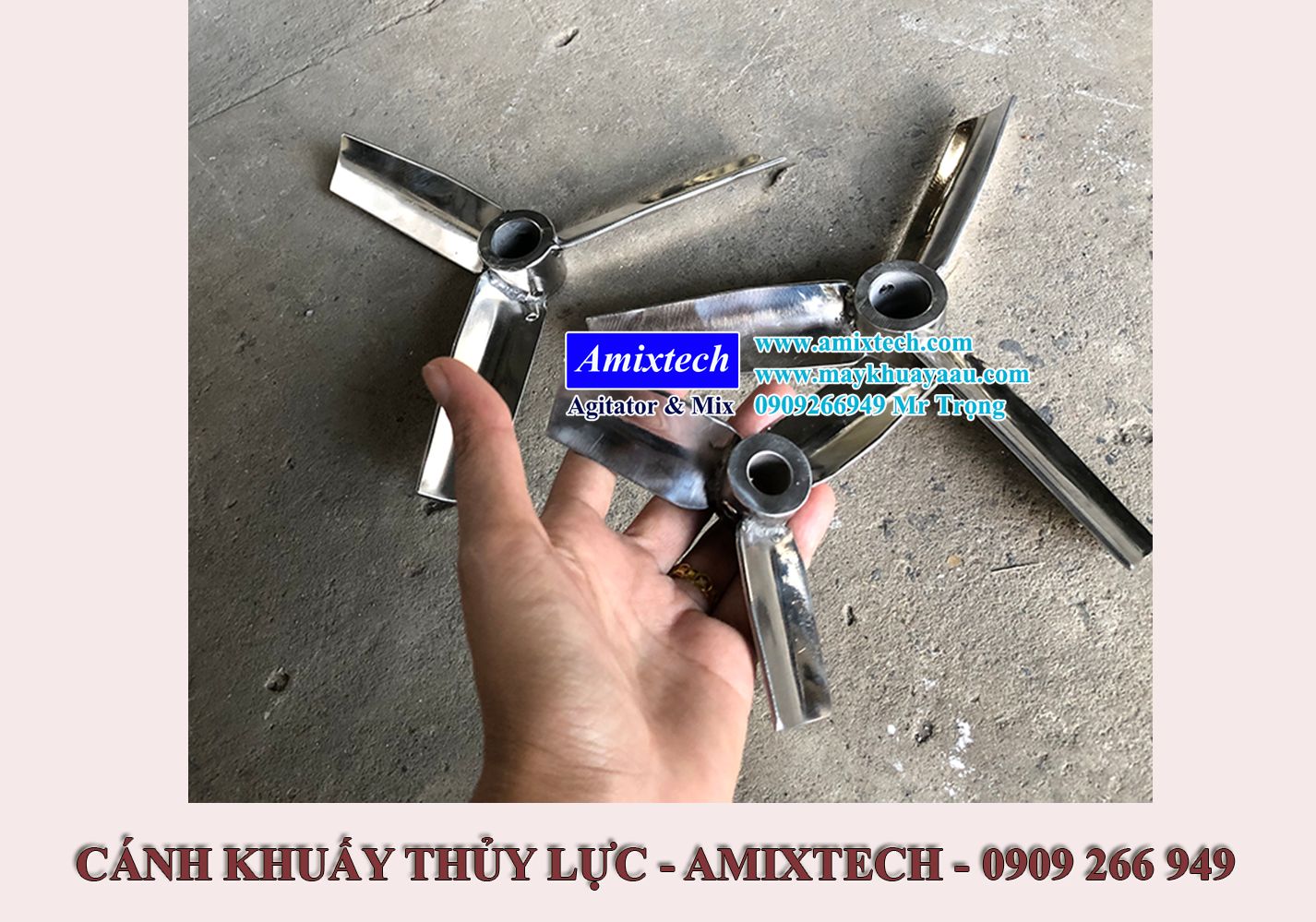 Cánh khuấy thủy lực