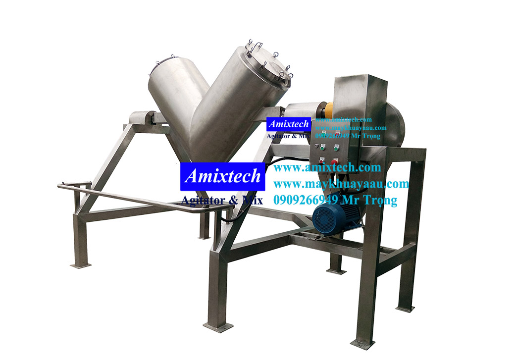 Máy trộn bột khô chữ V