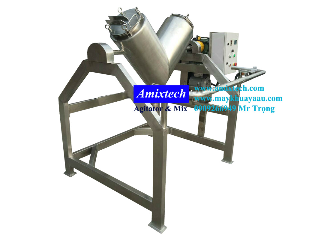 Bồn trộn bột khô chữ V