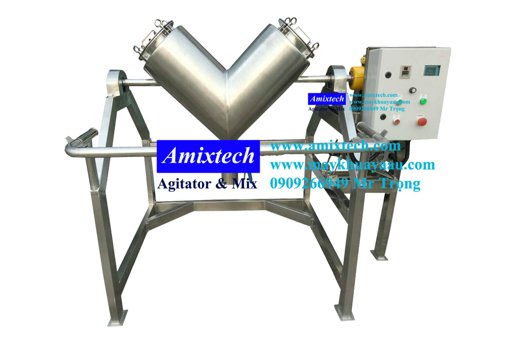 Bồn trộn bột khô chữ V