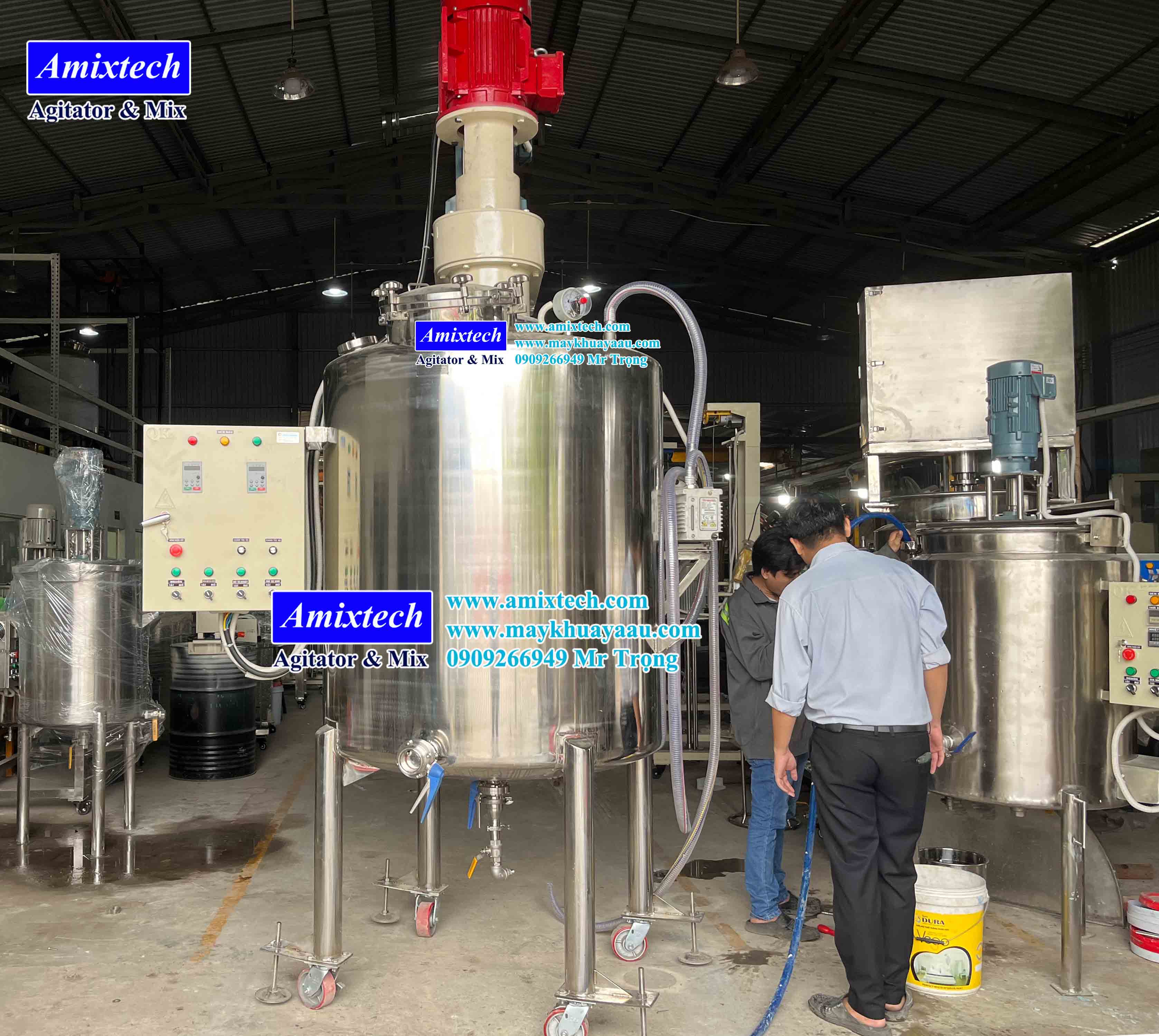 Bồn đồng hóa hút chân không chi tiết