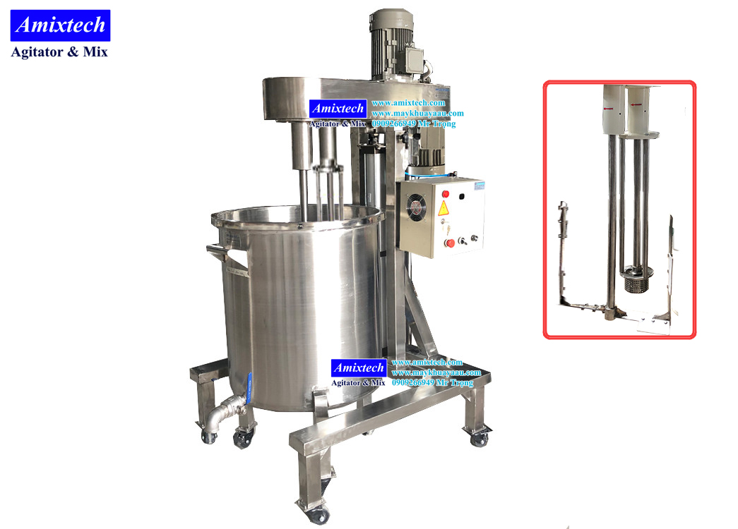 Máy đồng hóa có cánh quét nâng hạ khí