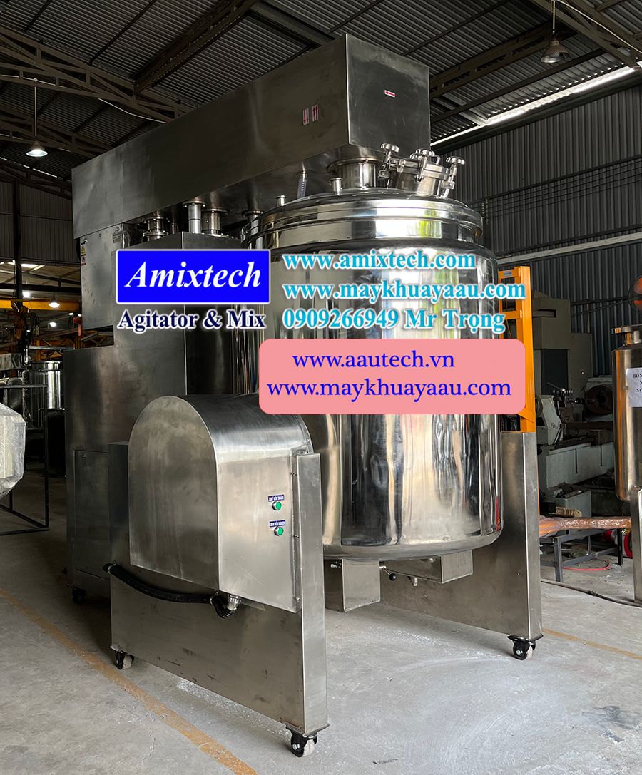 Máy nhũ hóa đồng hóa kem dưỡng 500L