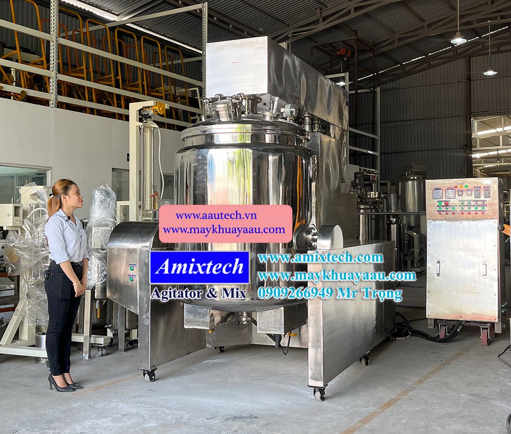 Máy đồng hóa hút chân không 500 lít