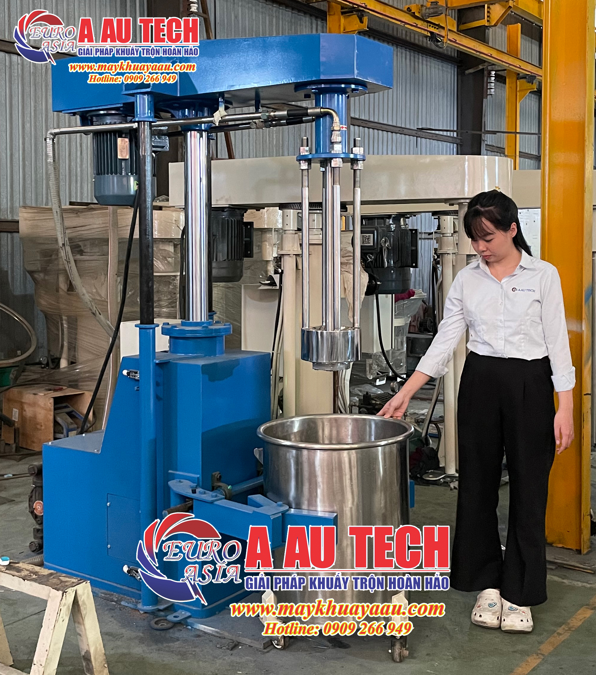 Máy nghiền rổ sản xuất tại Á Âu