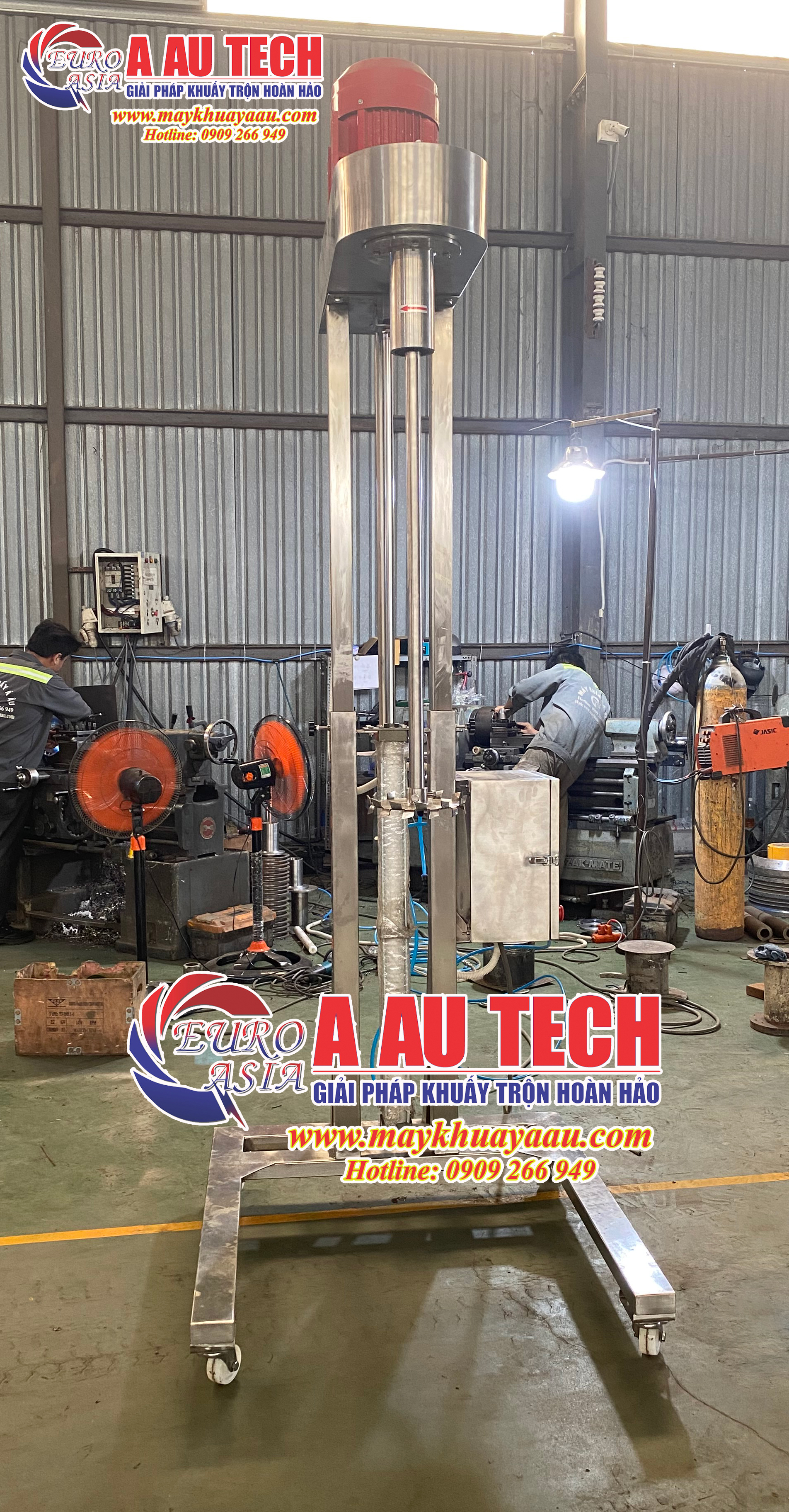 Máy khuấy inox thực phẩm