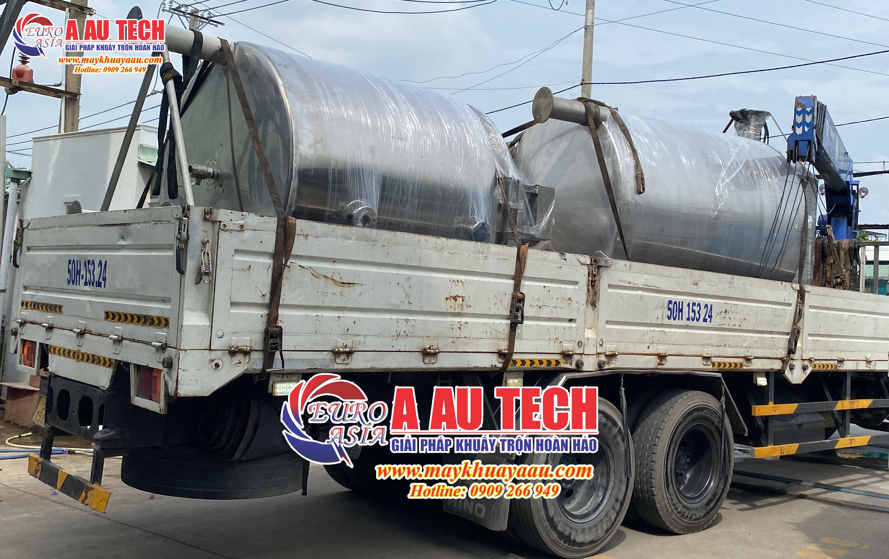 Bồn khuấy công nghiệp sản xuất theo yêu cầu