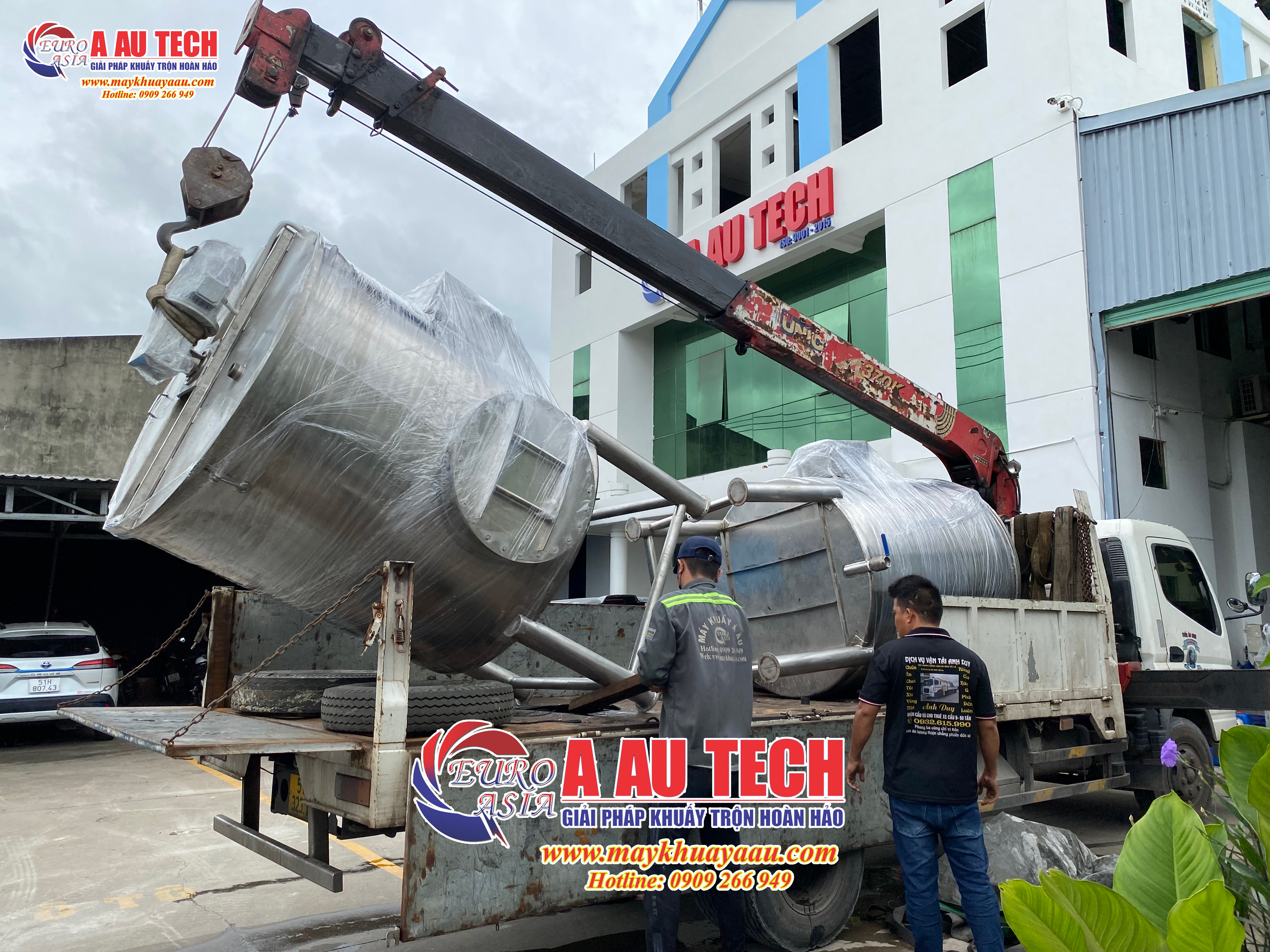 Bồn khuấy công nghiệp 1000 lít