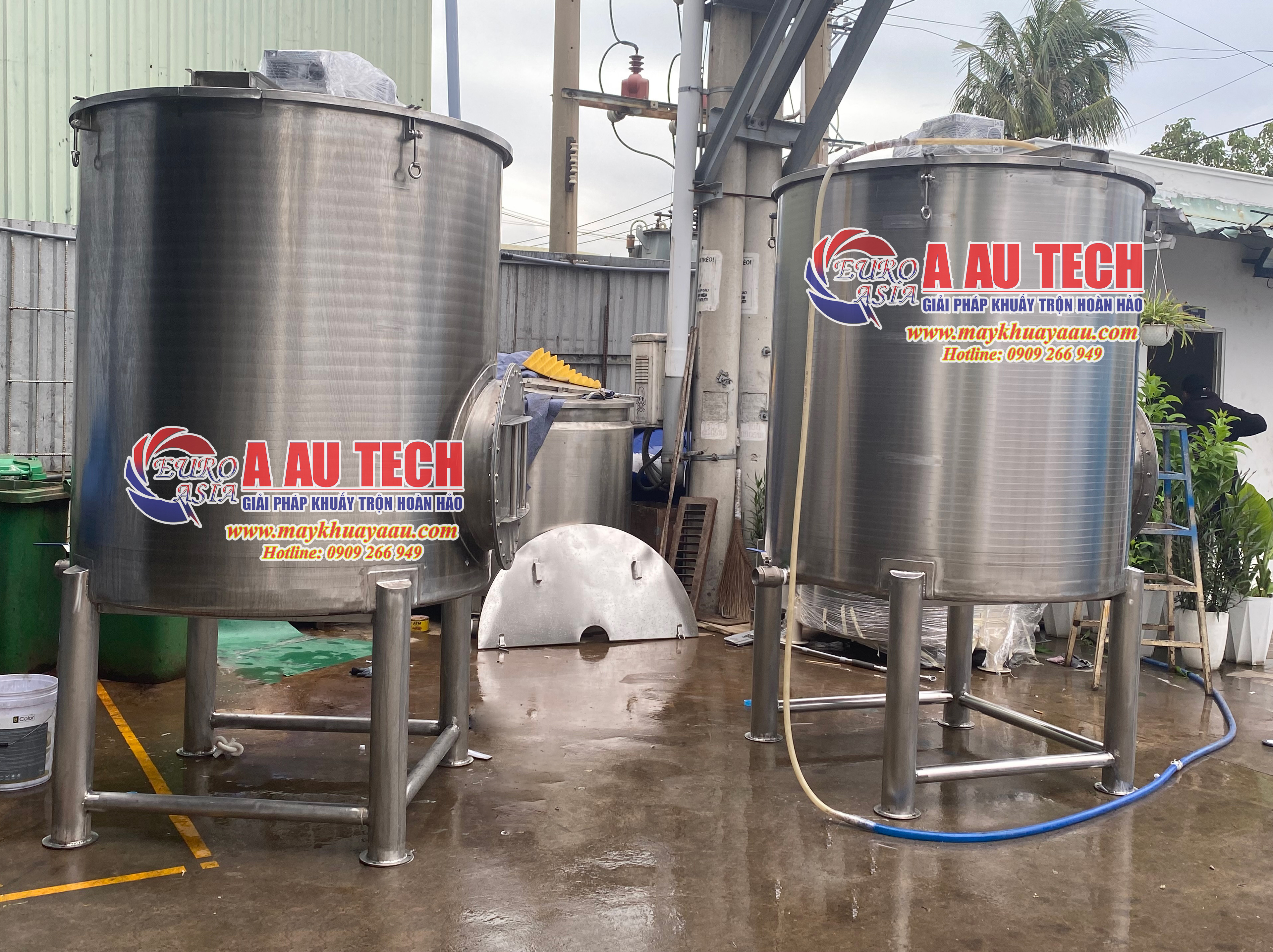 Bồn khuấy hóa chất