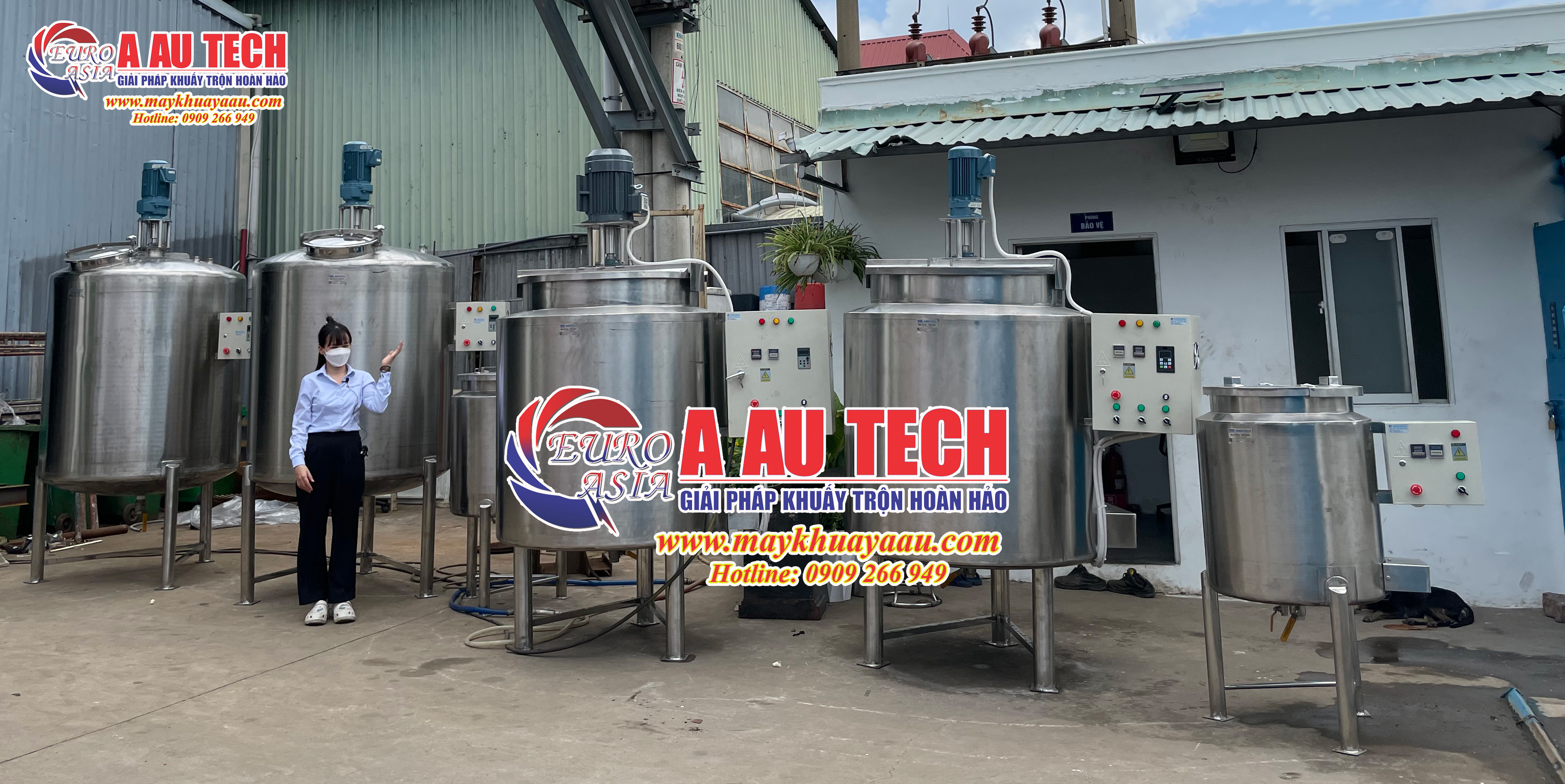 Bồn khuấy công nghiệp 