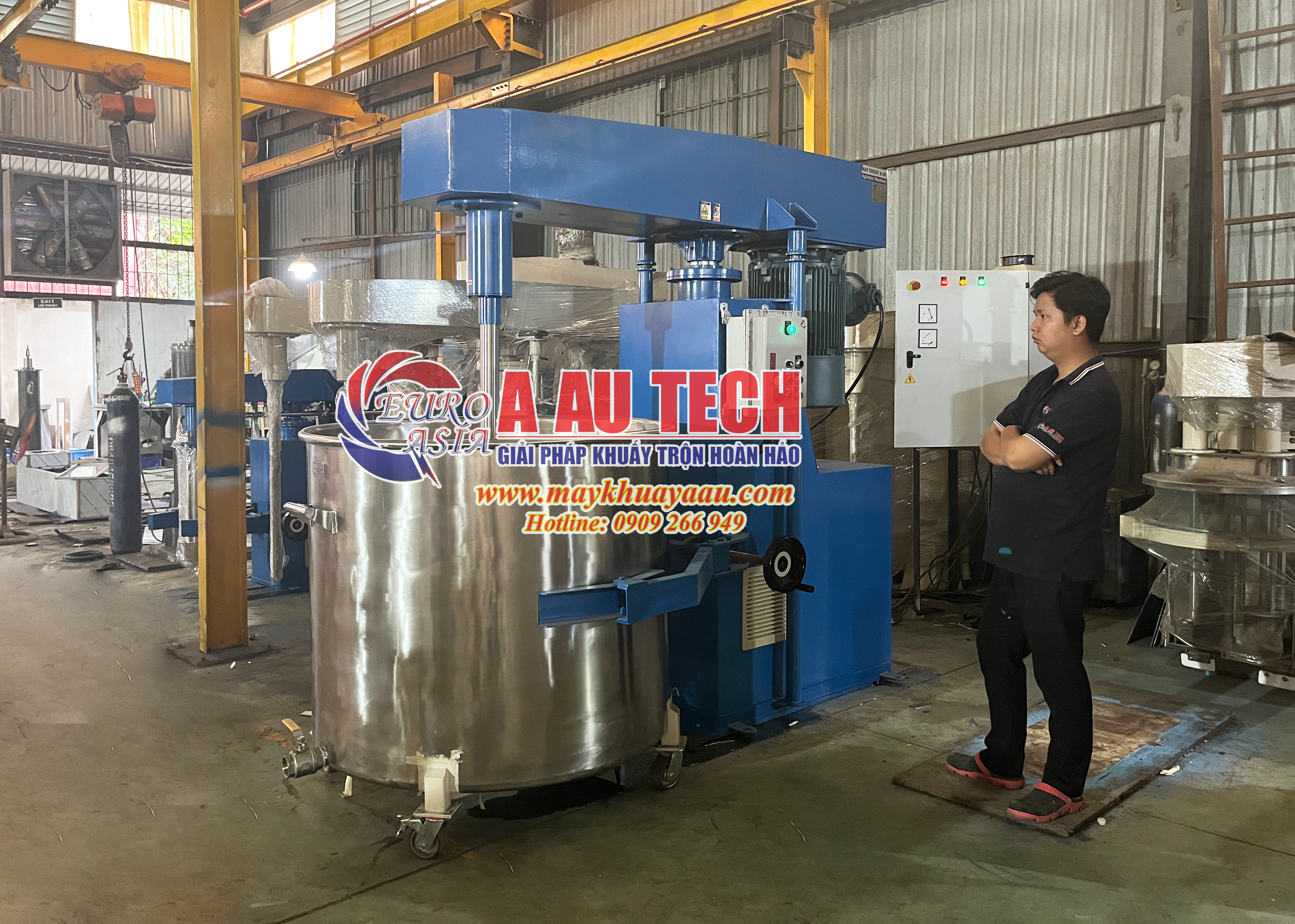 Máy khuấy trộn sơn tốc độ cao 