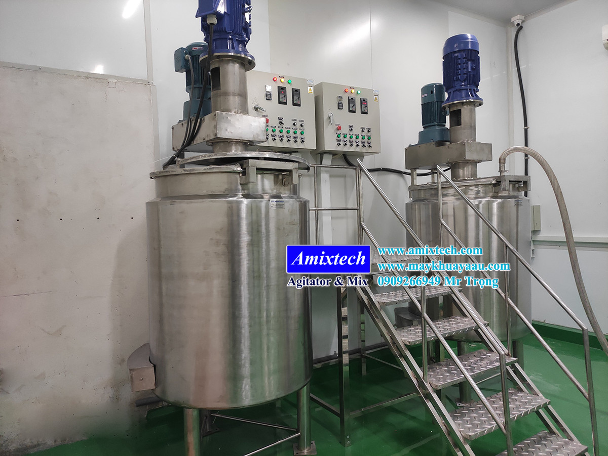 bồn khuấy inox 